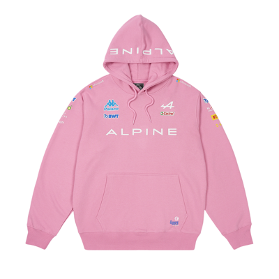 Pre-owned Palace X Kappa For Alpine Hood 'pink'