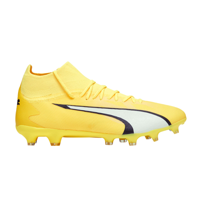 Pre-owned Puma Ultra Pro Fg Ag 'voltage Pack' In Yellow