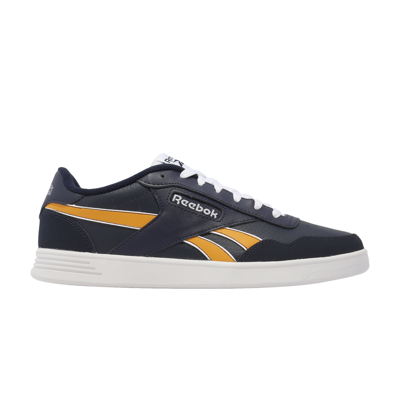 Pre-owned Reebok Court Advance 'navy Collegiate Gold' In Blue