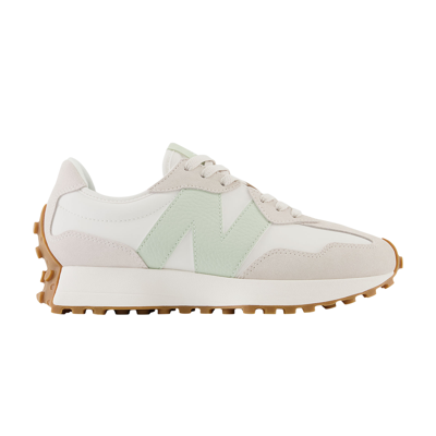 Pre-owned New Balance Wmns 327 'moonbeam Silver Moss' In Cream