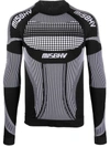 Misbhv Black Sport Europa Quarter-zip T-shirt In Black