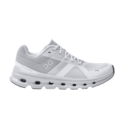 Pre-owned On Wmns Cloudrunner 'white Frost' In Grey
