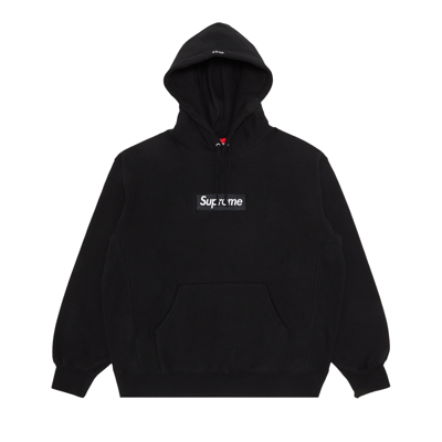 Pre-owned Supreme Box Logo Hooded Sweatshirt 'black'