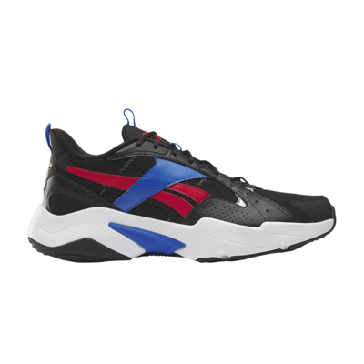 Pre-owned Reebok Turbo Restyle 'black Blue Red'