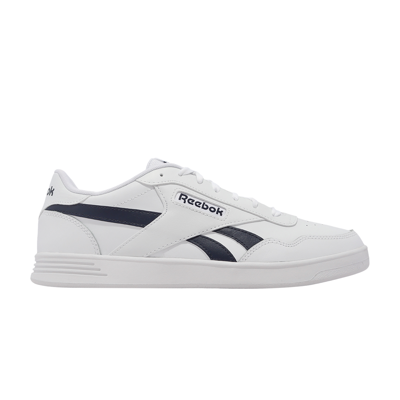 Pre-owned Reebok Court Advance 'white Vector Navy'