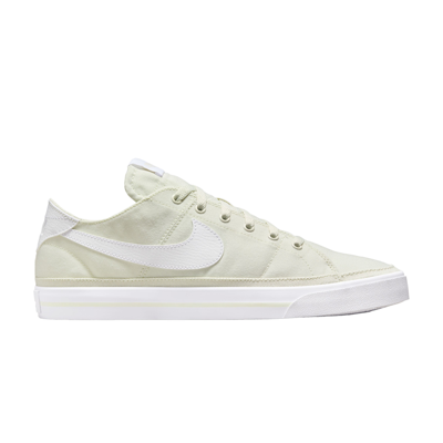 Pre-owned Nike Court Legacy Canvas 'sea Glass' In Cream