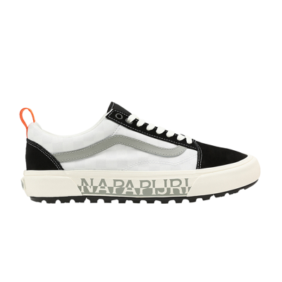 Pre-owned Vans Napapijri X Old Skool Mte-1 'forest Fog' In White