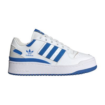 Pre-owned Adidas Originals Wmns Forum Bold Stripes 'white Blue Bird'