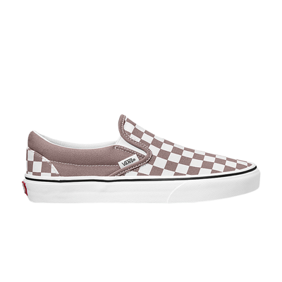 Pre-owned Vans Classic Slip-on 'checkerboard - Antler' In Brown