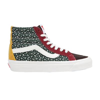 Pre-owned Vans Sk8-hi 38 Dx 'og Corduroy Floral' In Multi-color