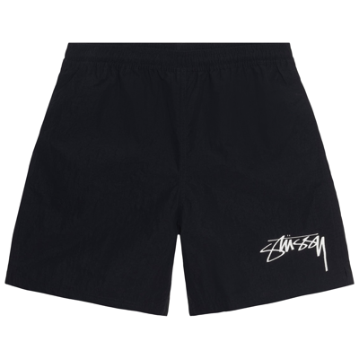 Pre-owned Stussy X Nike Nylon Short 'black'