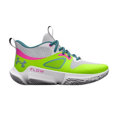 Pre-owned Under Armour Wmns Flow Breakthru 3 'white Lime Surge'