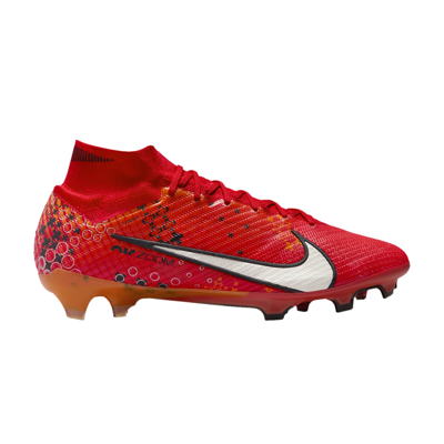 Pre-owned Nike Zoom Mercurial Superfly 9 Elite Mds Fg 'dream Speed - Light Crimson' In Red