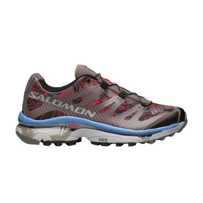 Pre-owned Salomon Xt-4 Og 'topography - Black Plum Kitten'