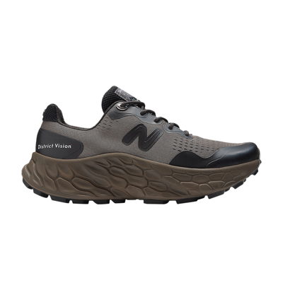 Pre-owned New Balance District Vision X Fresh Foam X More Trail V3 'falcon Slate Black' In Green