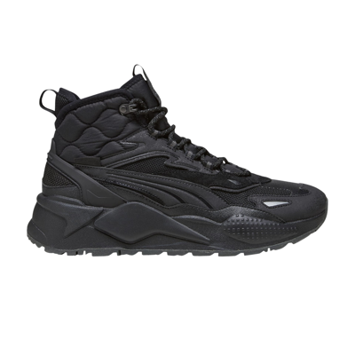 Pre-owned Puma Rs-x High 'black Shadow Grey'