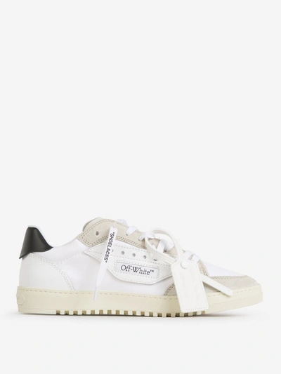 OFF-WHITE OFF-WHITE LEATHER 5.0 SNEAKERS