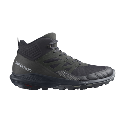 Pre-owned Salomon Outpulse Mid Gore-tex 'black Ebony'