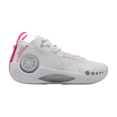 Pre-owned Li-ning Wade Shadow 3 'white Pink'