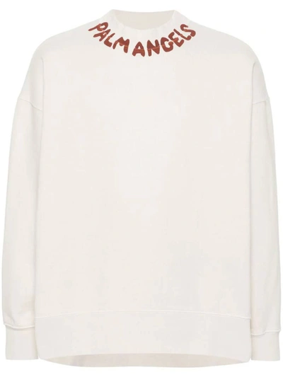 Palm Angels Sweaters In Beige