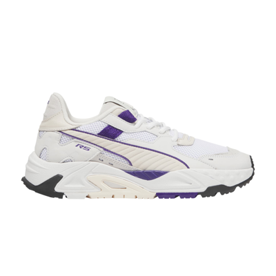 Pre-owned Puma Lauren London X Rs-trck 'protect Your Peace' In White