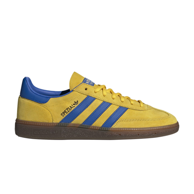 Pre-owned Adidas Originals Handball Spezial 'wonder Glow Blue' In Yellow