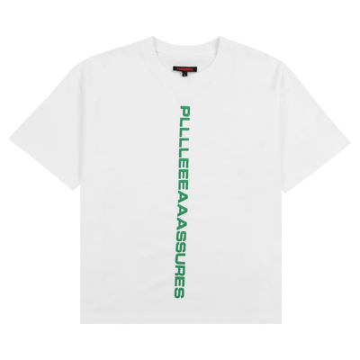 Pre-owned Pleasures Drag Heavyweight T-shirt 'white'