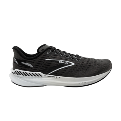 Pre-owned Brooks Hyperion Gts 'gunmetal White' In Black