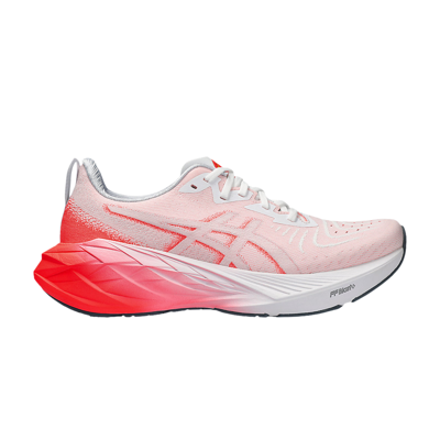 Pre-owned Asics Hakaone Ekiden X Wmns Novablast 4 'white Sunrise Red'