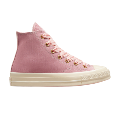 Pre-owned Converse Chuck 70 High 'ribbon Laces - Night Flamingo' In Pink