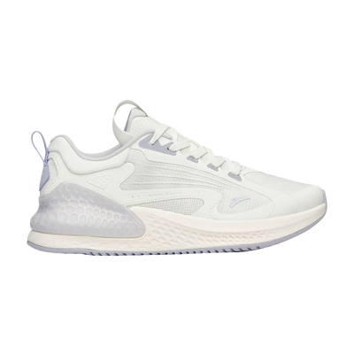 Pre-owned Anta Wmns C37+ 'ivory Light Purple Grey' In White