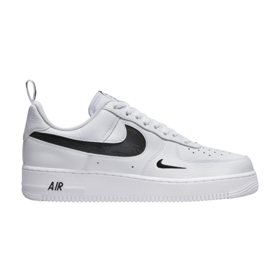 Pre-owned Nike Air Force 1 '07 Lv8 'reflective Swoosh - White Black'