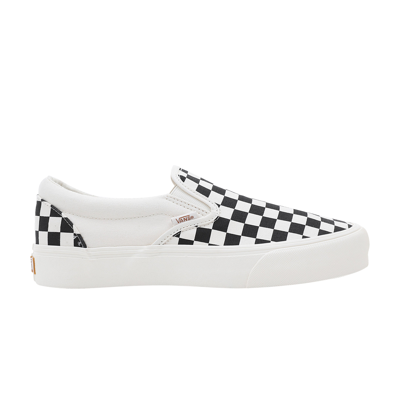 Pre-owned Vans Slip-on Vr3 'black Marshmallow Checkerboard'