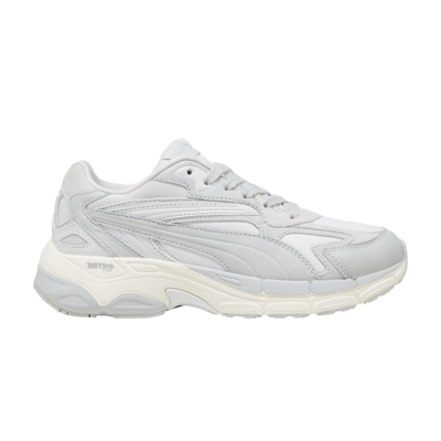 Pre-owned Puma Wmns Teveris Nitro 'selflove - Feather Grey'