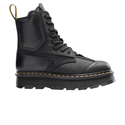 Pre-owned Dr. Martens' 1460 Beta Zebzag Platform Boot 'black'
