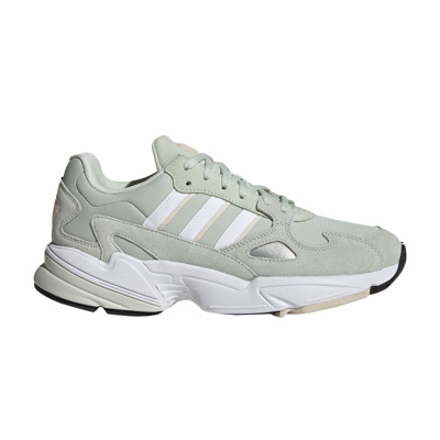 Pre-owned Adidas Originals Wmns Falcon 'linen Green Wonder Silver'