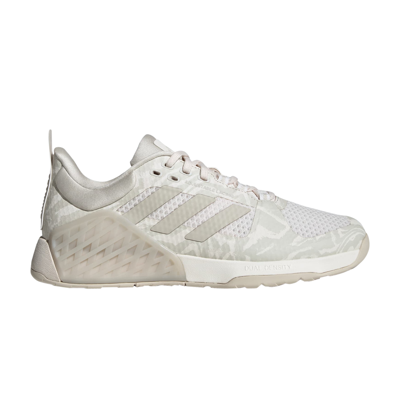 Pre-owned Adidas Originals Wmns Dropset 2 'chalk White Aluminium' In Cream