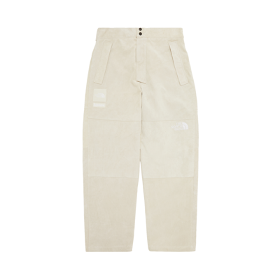 Pre-owned Supreme X The North Face Suede Mountain Pant 'stone' In Cream