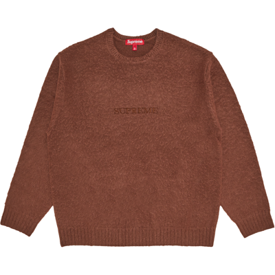 Pre-owned Supreme Pilled Sweater 'brown'