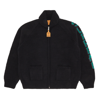 Pre-owned Supreme Camacho Cowichan Sweater 'black'