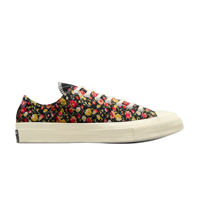 Pre-owned Converse Beyond Retro X Chuck 70 Low 'upcycled Floral' In Black
