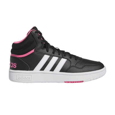 Pre-owned Adidas Originals Wmns Hoops 3.0 Mid 'black Pink Fusion'