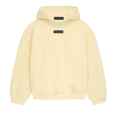 Pre-owned Essentials Fear Of God  Pullover Hoodie 'garden Yellow'