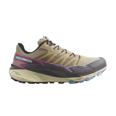 Pre-owned Salomon Wmns Thundercross 'slate Green Plum Kitten'