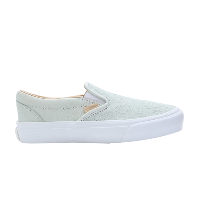 Pre-owned Vans Classic Slip-on Vr3 Lx 'floral Imprint - Light Green'