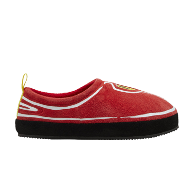 Pre-owned Puma Joshua Vides X Scuderia Ferrari X Tuff Mocc Slipper '70s Ferrari Racing' In Red