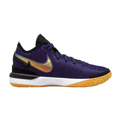 Pre-owned Nike Zoom Lebron Nxxt Gen Ep 'lakers' In Purple