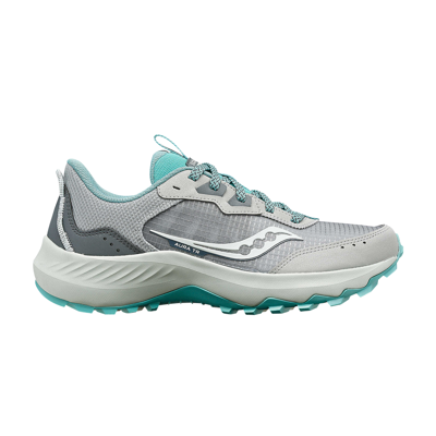 Pre-owned Saucony Wmns Aura Tr 'concrete Shadow' In Grey