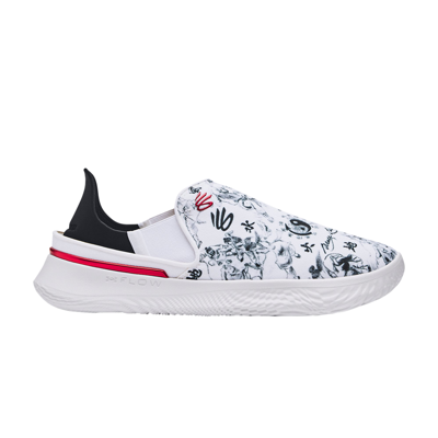 Pre-owned Curry Brand Bruce Lee X Curry Slipspeed 'enter The Dragon' In White