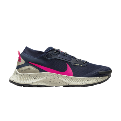 Pre-owned Nike Pegasus Trail 3 Gore-tex 'obsidian Siren Red' In Blue